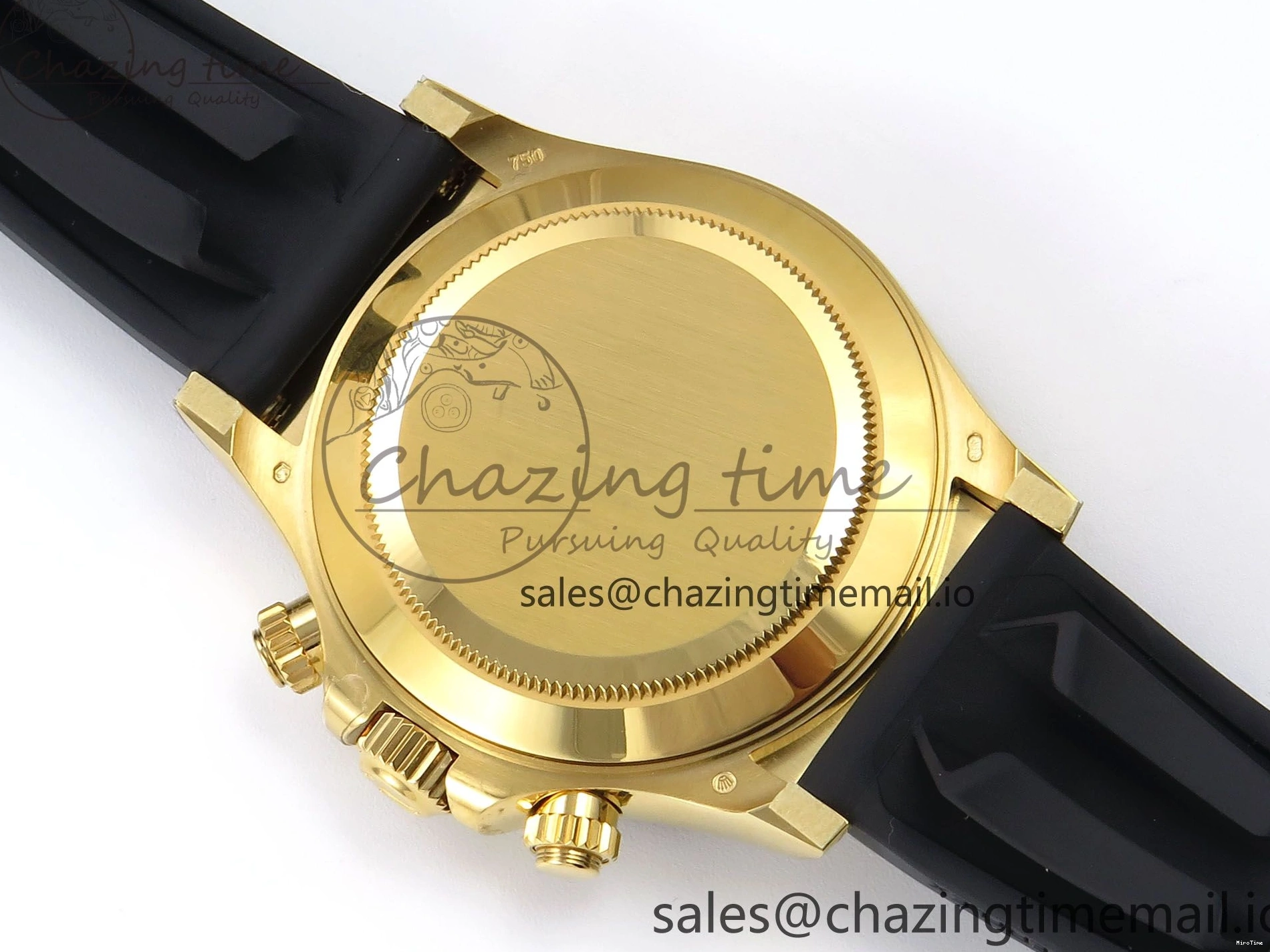 MiroTime 0901 Daytona 116518 VSF 1:1 Best Edition 904L Steel YG Dial on Oysterflex Strap DD Sustainable 1003